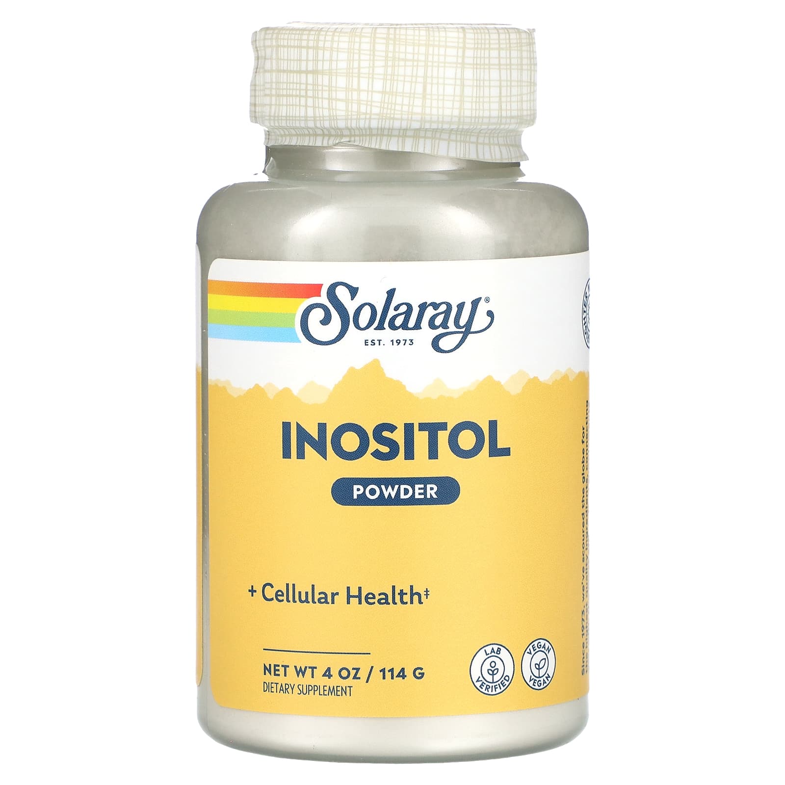 Solaray, Inositol, Powder, 4 oz, (114 g) - Image 1