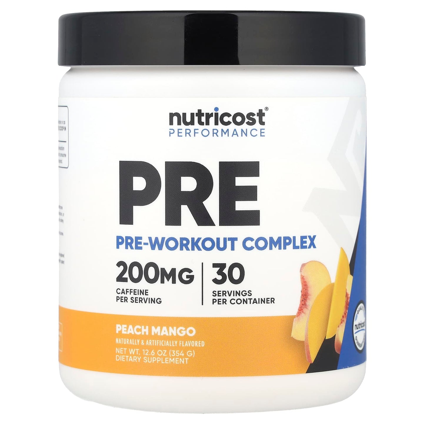 Nutricost, Performance, Pre-Workout Complex, Peach Mango, 12.6 oz (354 g) - Image 1
