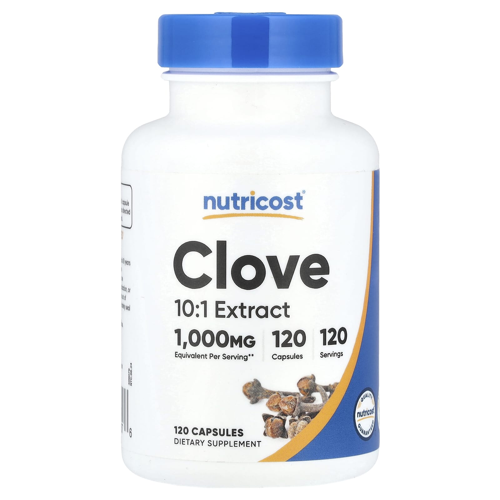 Nutricost, Clove, 1,000 mg, 120 Capsules - Image 1