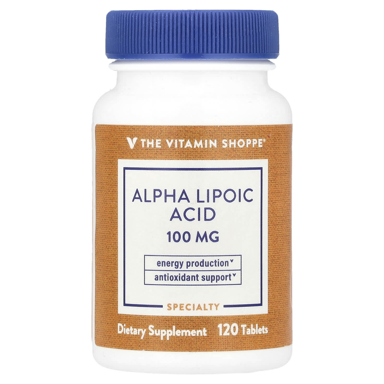 The Vitamin Shoppe, Alpha Lipoic Acid, 120 Tablets - Image 1