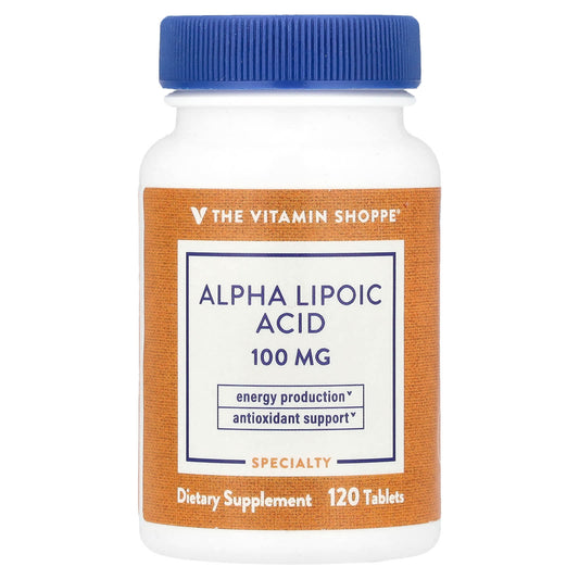 The Vitamin Shoppe, Alpha Lipoic Acid, 120 Tablets - Image 1