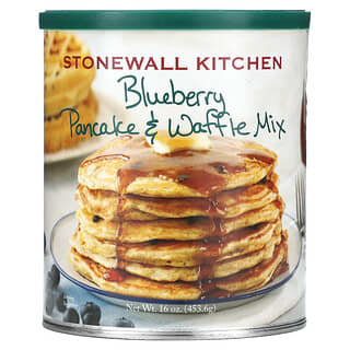Stonewall Kitchen Blueberry Pancake & Waffle Mix, 16 oz, Gourmet Breakfast