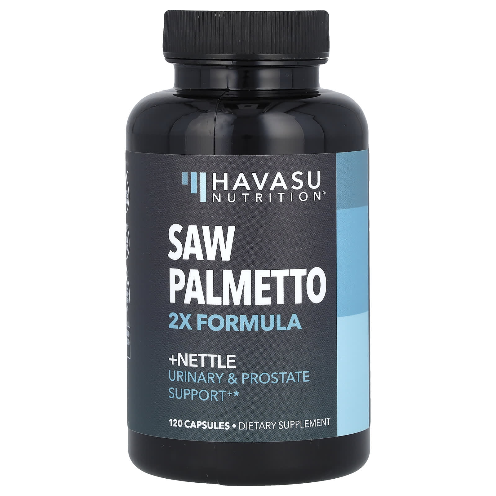Havasu Nutrition Saw Palmetto 2x Formula for Prostate Health, 120 Capsules - Image 1