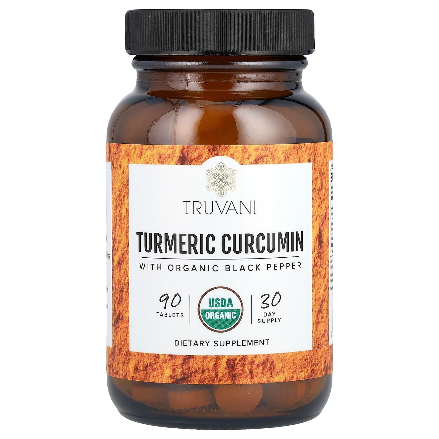 Truvani, Turmeric Curcumin, 90 Tablets - Image 1