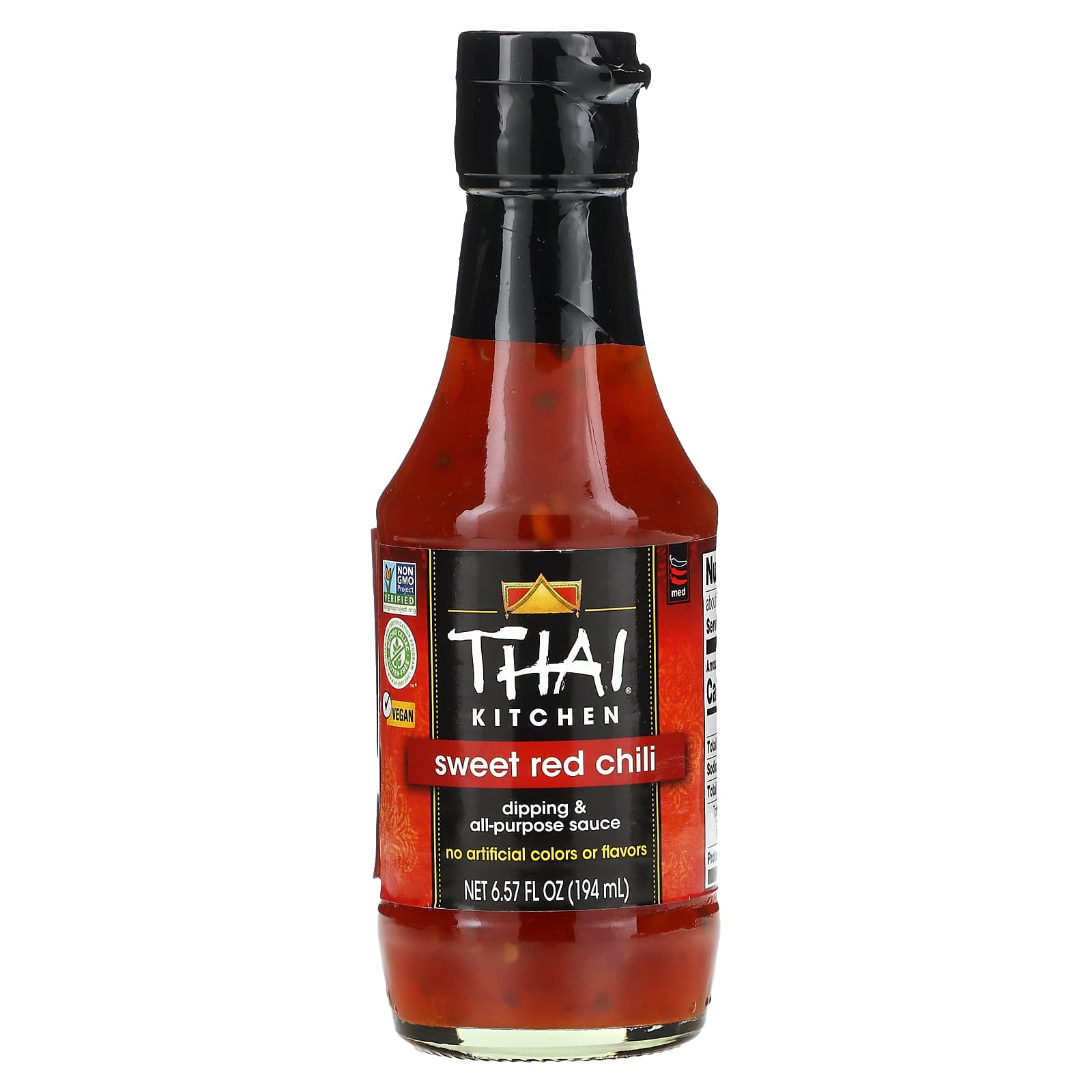 Thai Kitchen, Sweet Red Chili, Med, 6.57 fl oz (194 ml) - Image 1