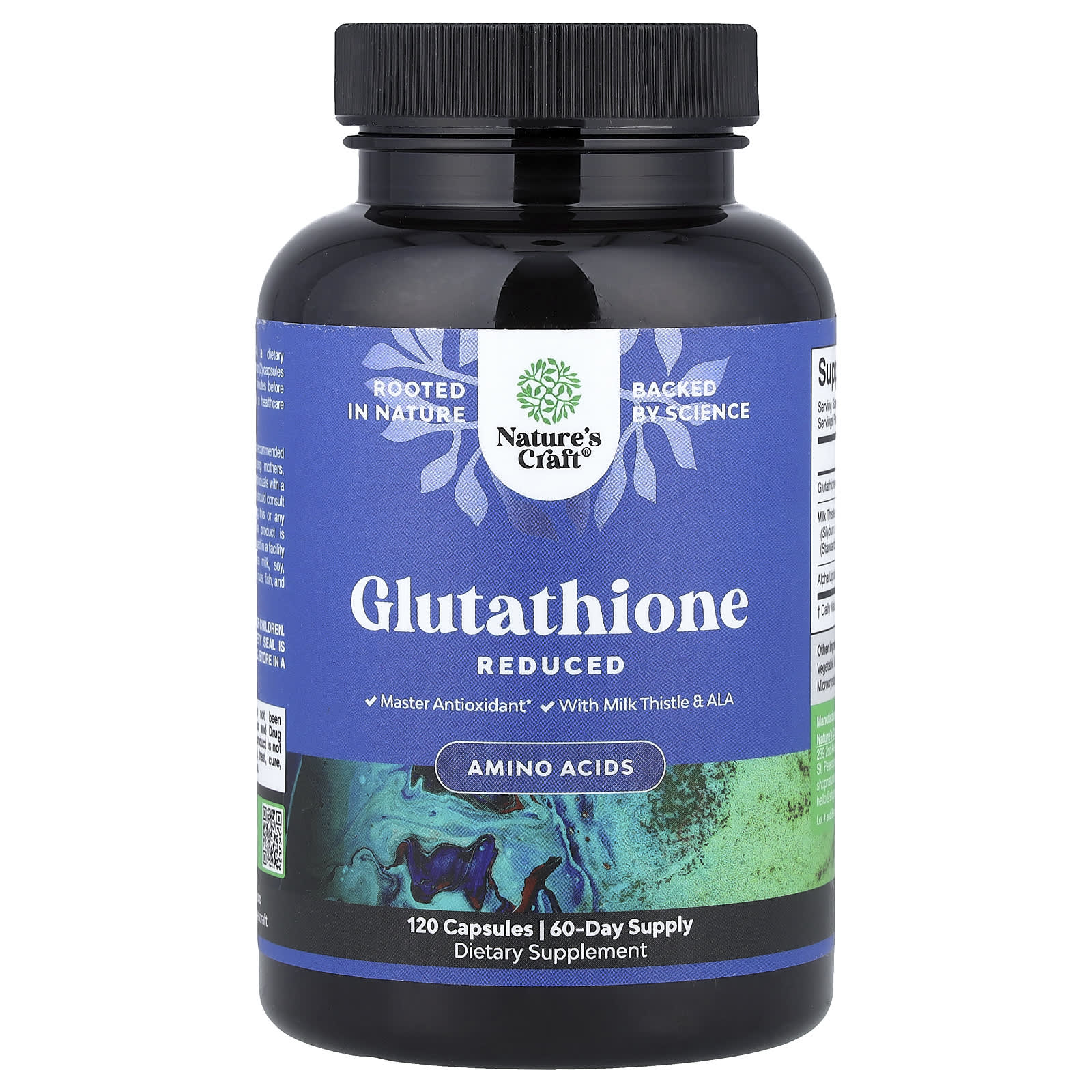 Nature's Craft, Glutathione, 120 Capsules - Image 1