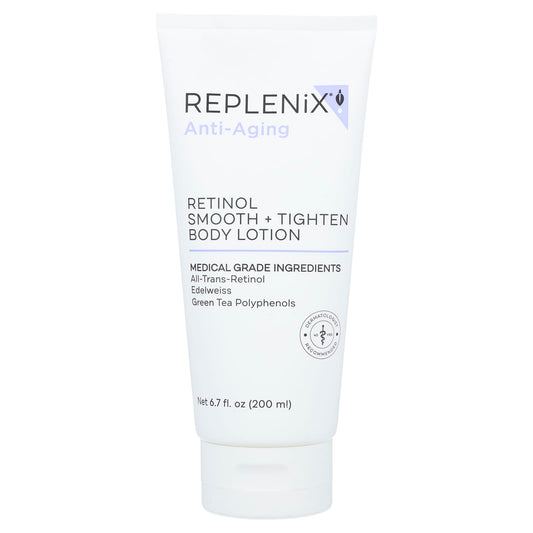 Replenix, Anti-Aging, Retinol Smooth + Tighten Body Lotion, 6.7 fl oz (200 ml) - Image 1