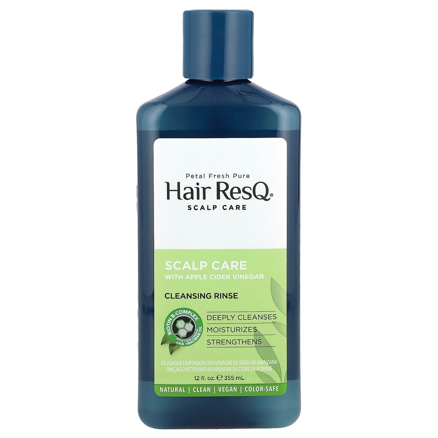 Petal Fresh, Hair ResQ®, Scalp Care, Cleansing Rinse, 12 fl oz (355 ml) - Image 1