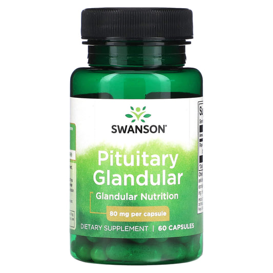 Swanson, Pituitary Glandular, 80 mg, 60 Capsules - Image 1