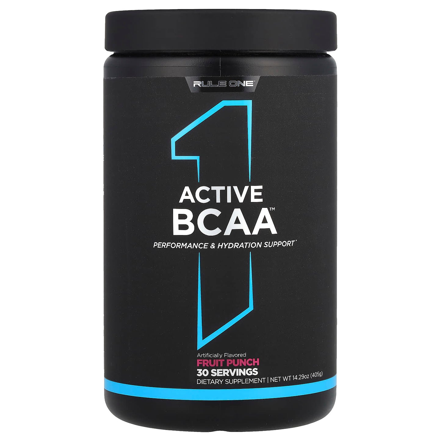 Rule One Proteins, Active BCAA, Fruit Punch, 14.29 oz (405 g) - Image 1