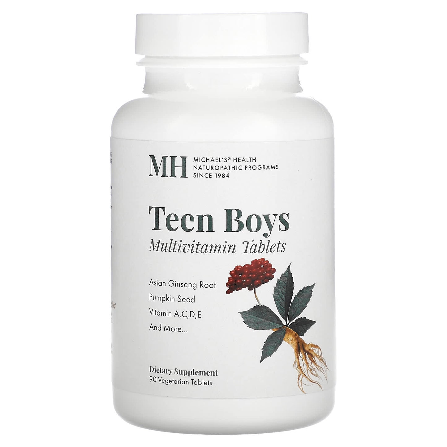 Michael's Health, Teen Boys Multivitamin, 90 Vegetarian Tablets - Image 1