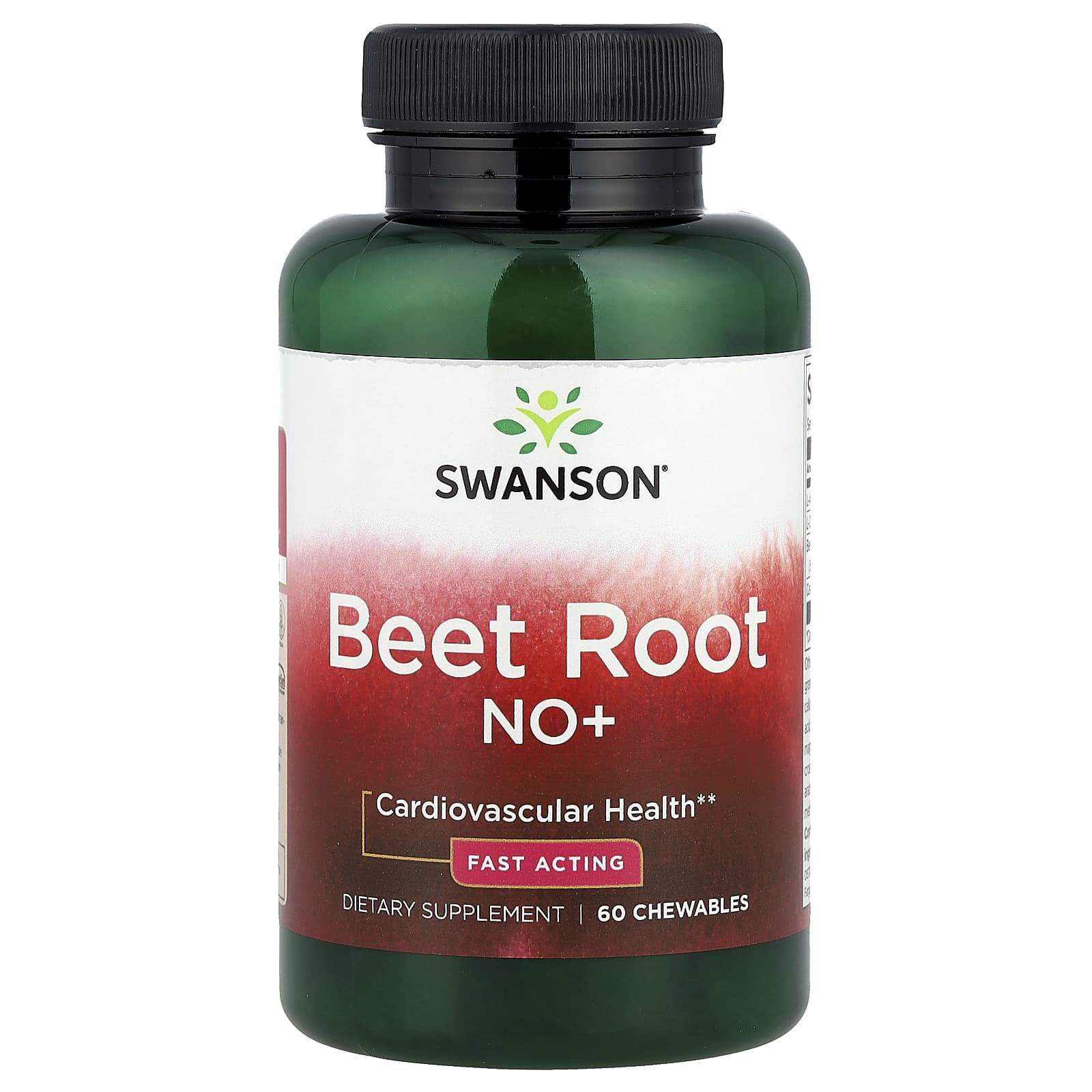 Swanson, Beet Root NO+, 60 Chewables - Image 1