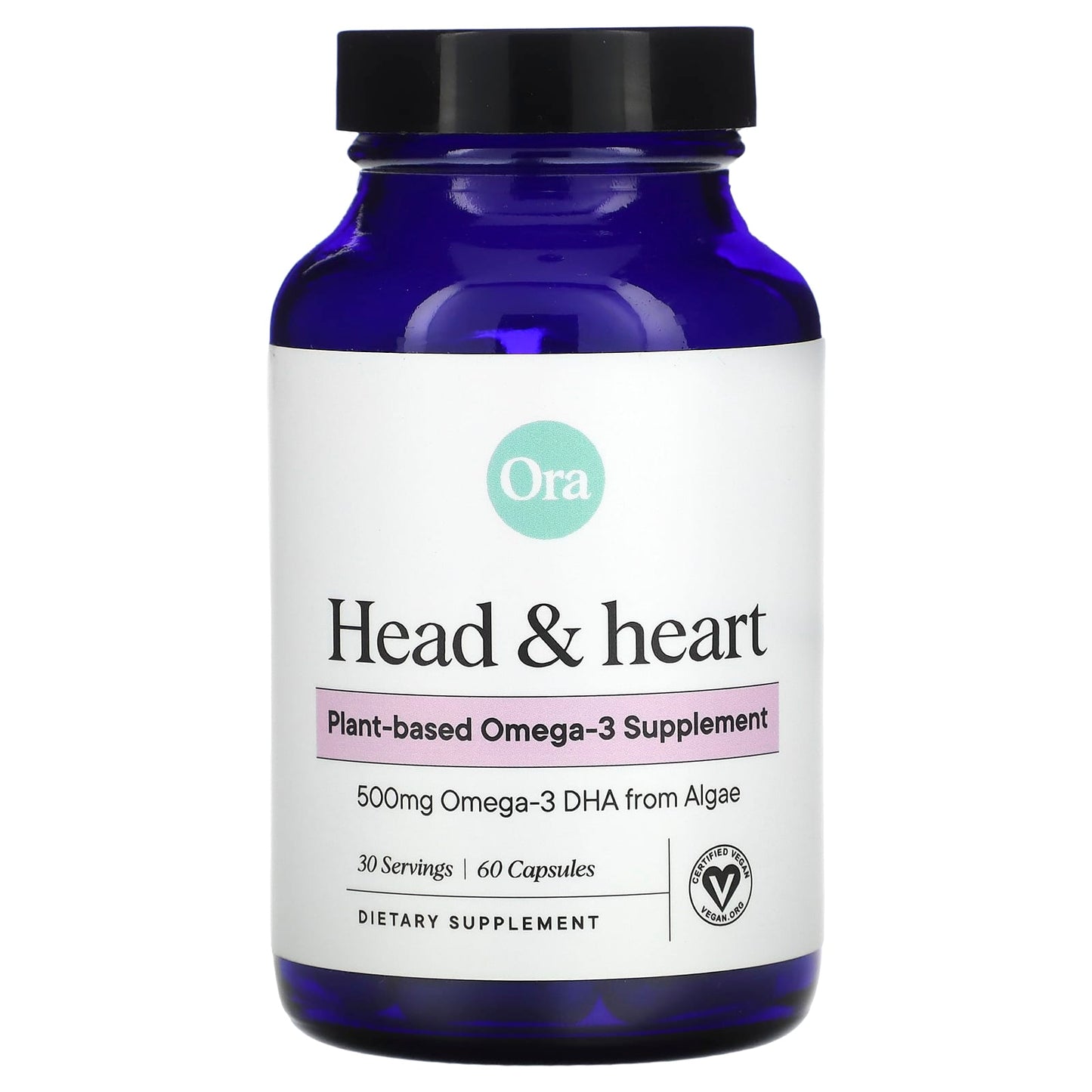 Ora, Head & Heart, 250 mg, 60 Capsules - Image 1