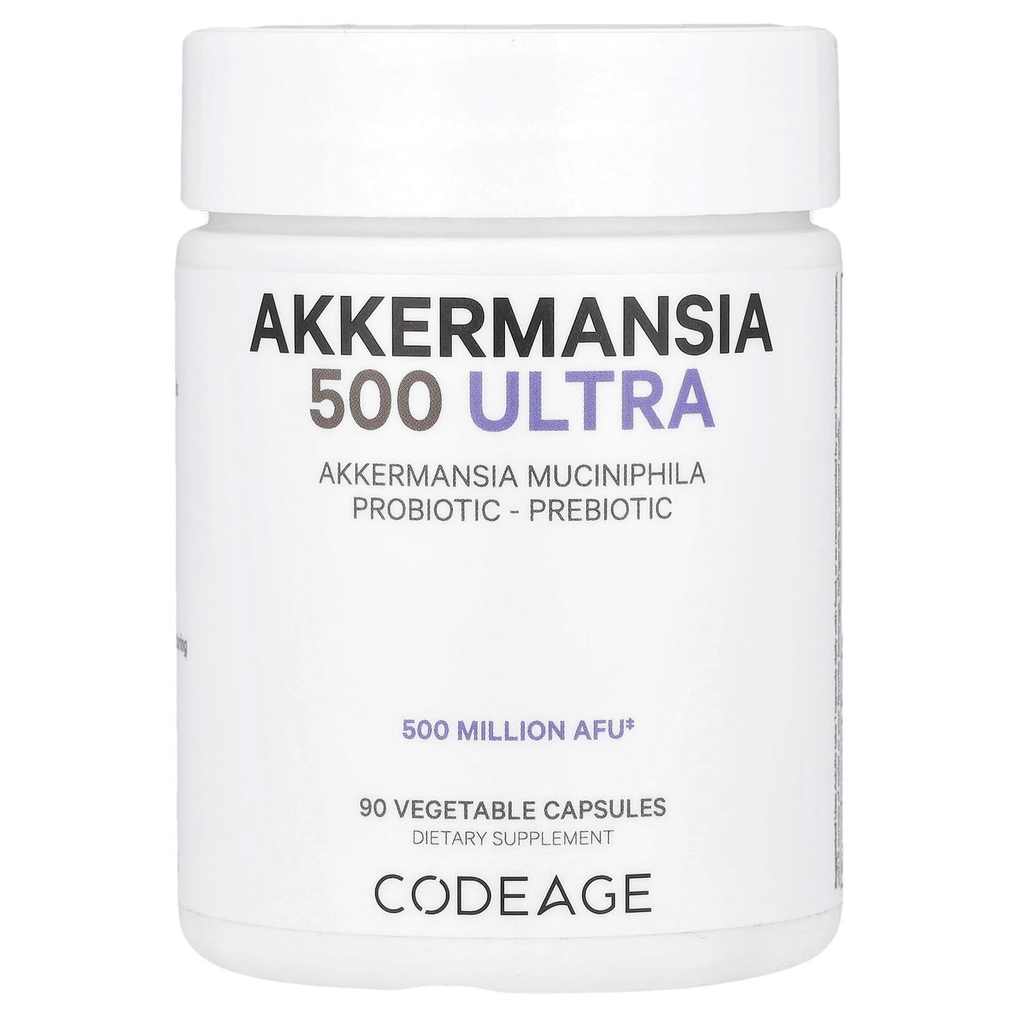Codeage Akkermansia Probiotic 500 Ultra 90 Veg Capsules - Image 1