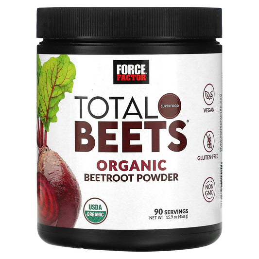 Organic Beetroot Powder by Force Factor - Boost Health Naturally - Image 1
