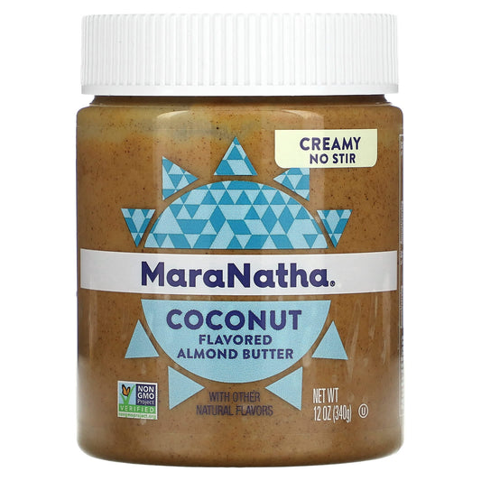 MaraNatha, Organic Almond Butter, Coconut, Creamy, 12 oz (340 g)