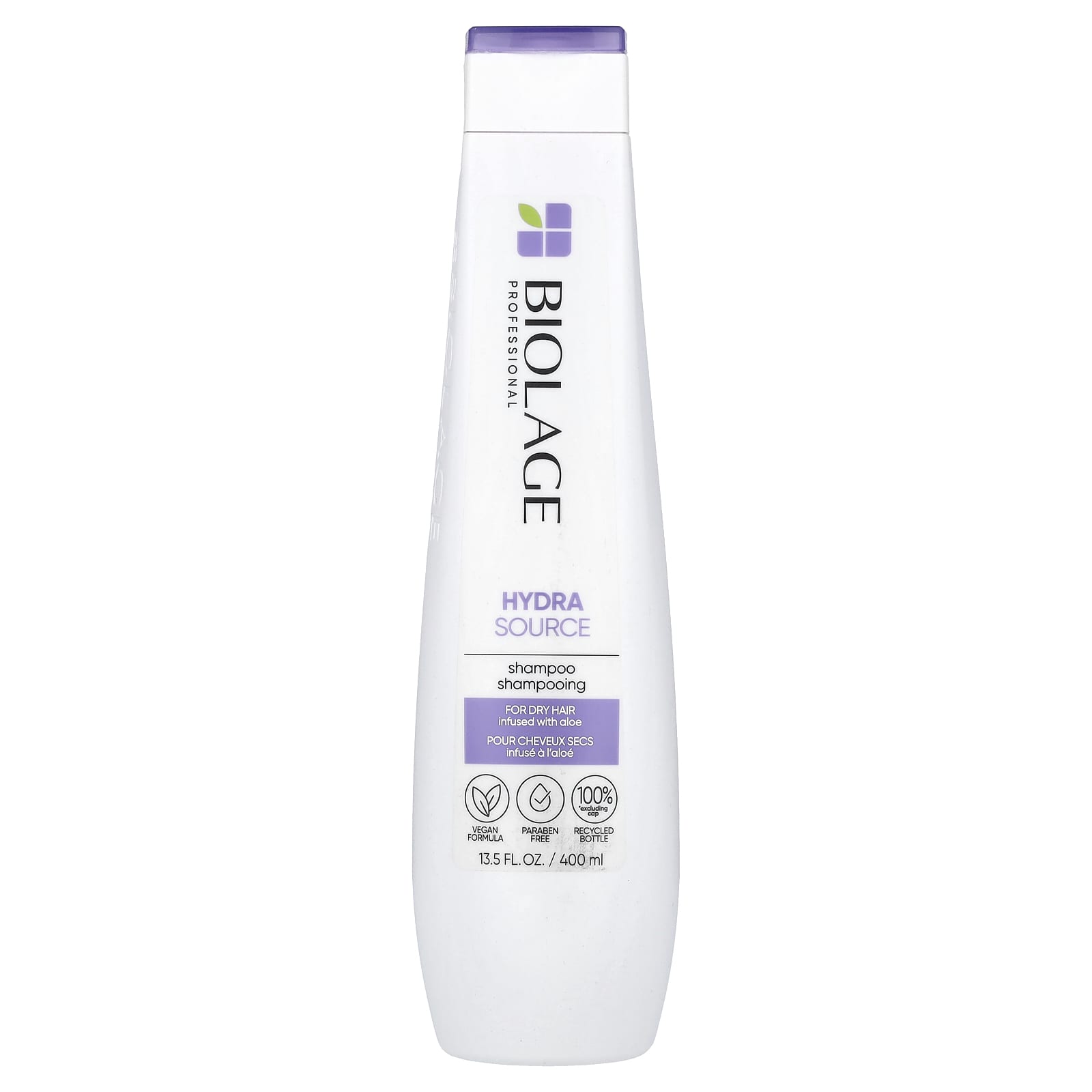 Biolage Hydra Source Shampoo for Dry Hair, Paraben-Free & Vegan - Image 1