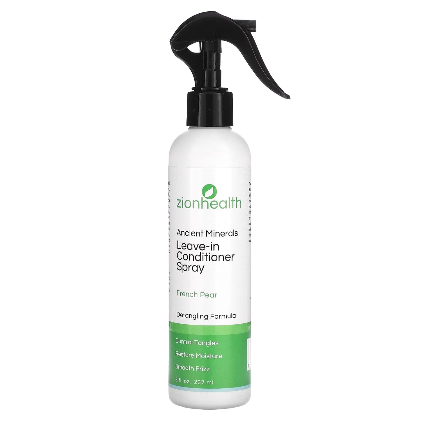 Zion Health, Ancient Minerals, Leave-in Conditioner Spray, French Pear, 8 fl oz (237 ml) - Image 1