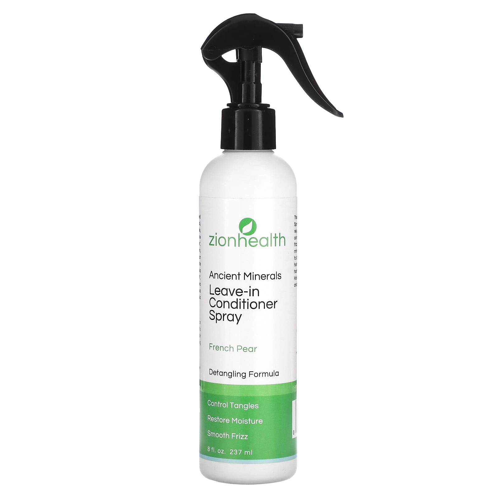 Zion Health, Ancient Minerals, Leave-in Conditioner Spray, French Pear, 8 fl oz (237 ml) - Image 1