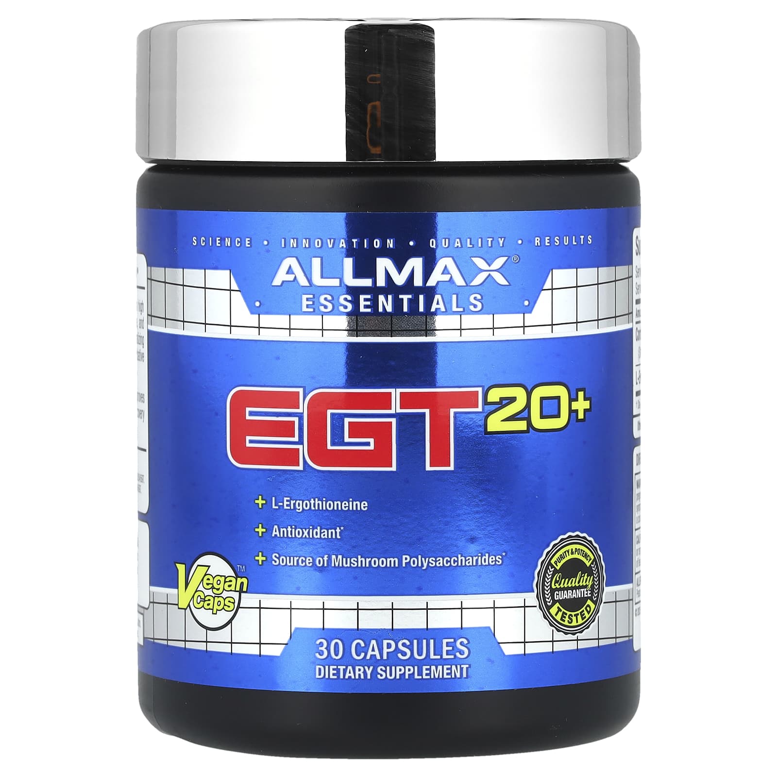 ALLMAX L-Ergothioneine Supplement - Antioxidant for Muscle Recovery - Image 1