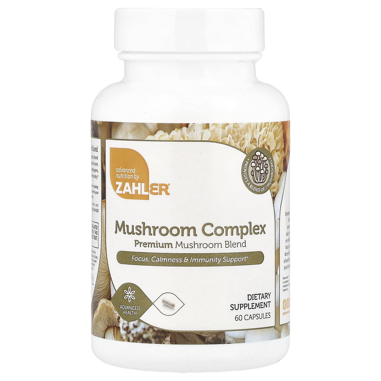 Zahler, Mushroom Complex, 60 Capsules - Image 1