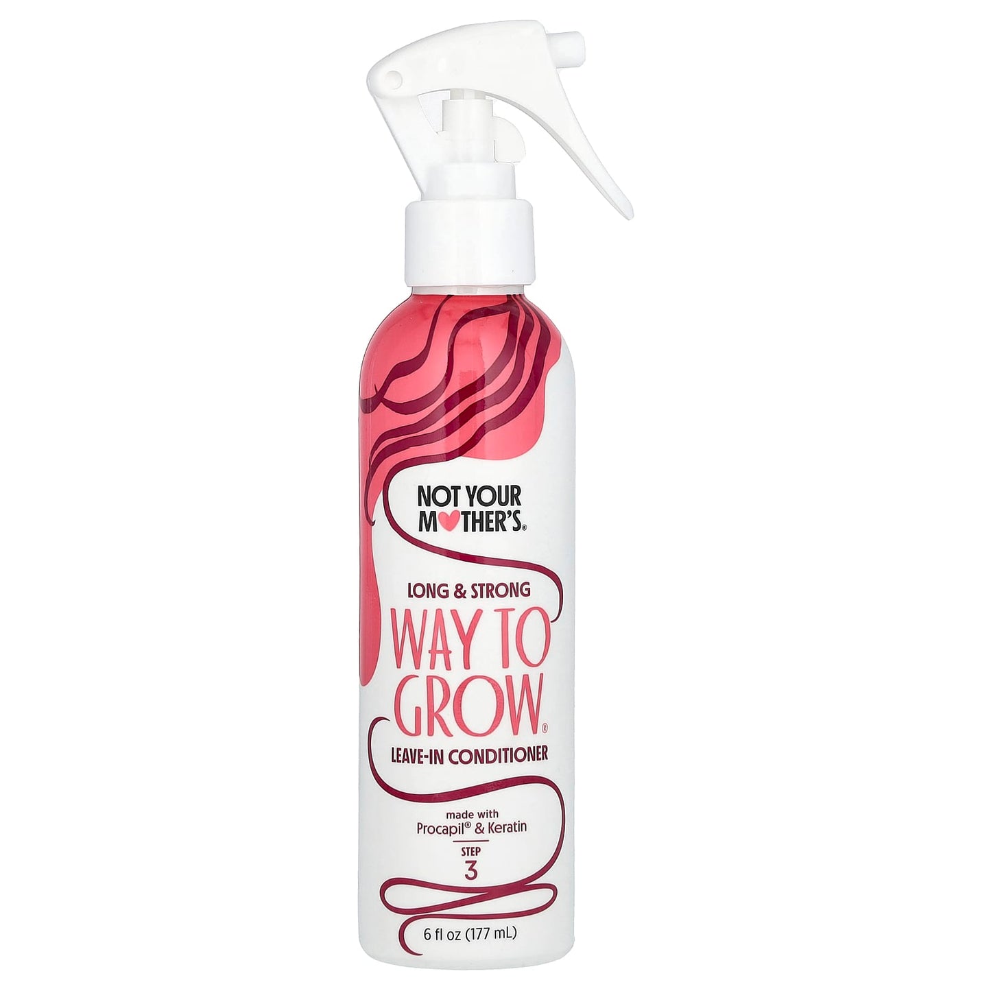 Not Your Mother's, Way To Grow, Long & Strong Leave-In Conditioner, 6 fl oz (177 ml) - Image 1