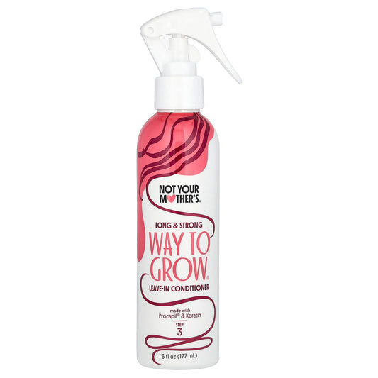 Not Your Mother's, Way To Grow, Long & Strong Leave-In Conditioner, 6 fl oz (177 ml) - Image 1