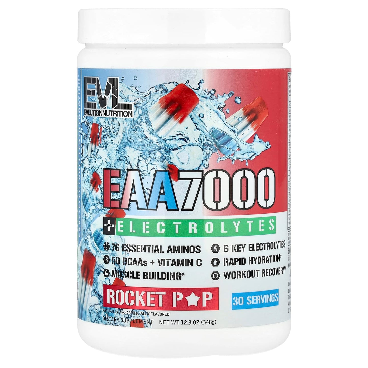 EVLution Nutrition EAA 7000 Electrolytes for Workout Recovery - Image 1