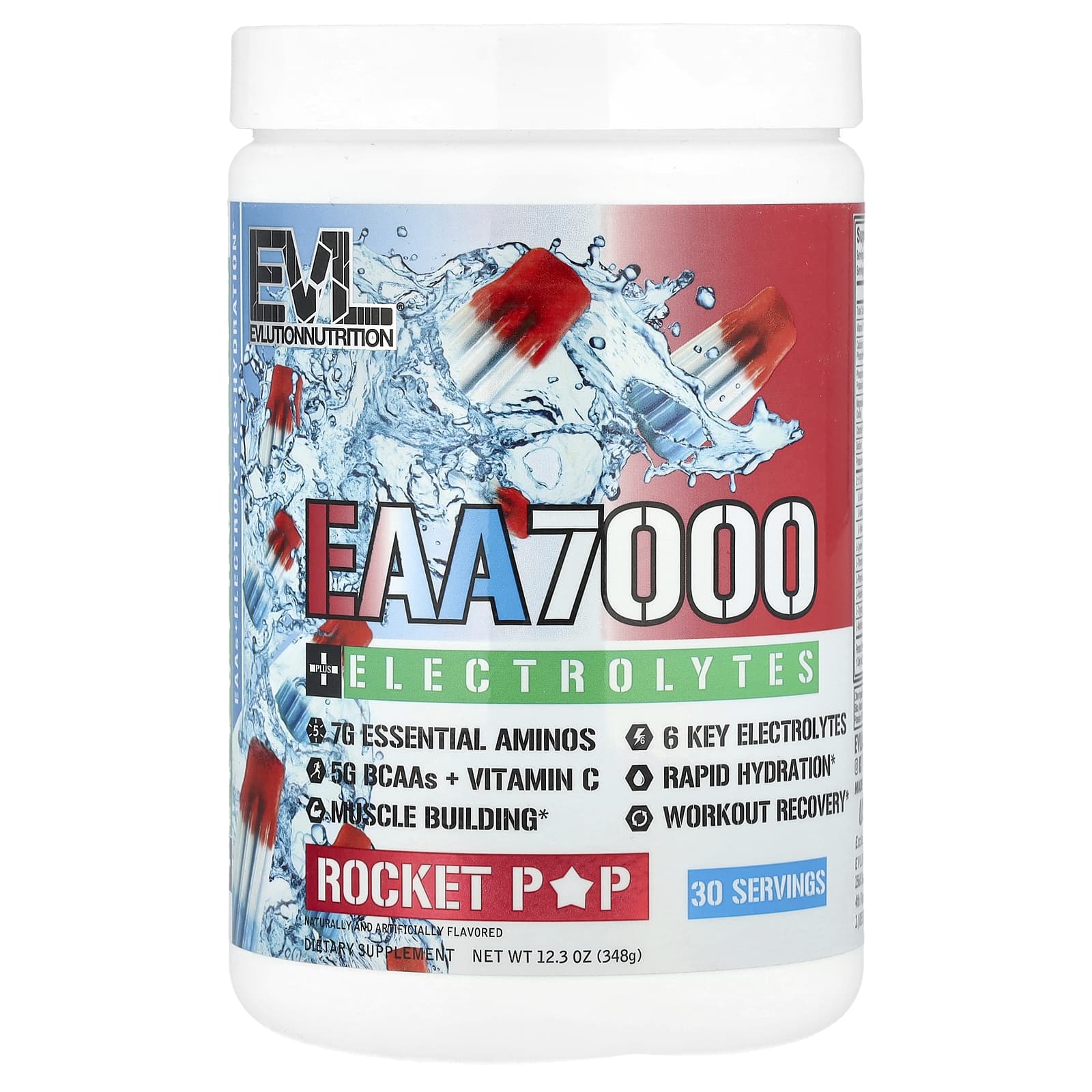 EVLution Nutrition EAA 7000 Electrolytes for Workout Recovery - Image 1