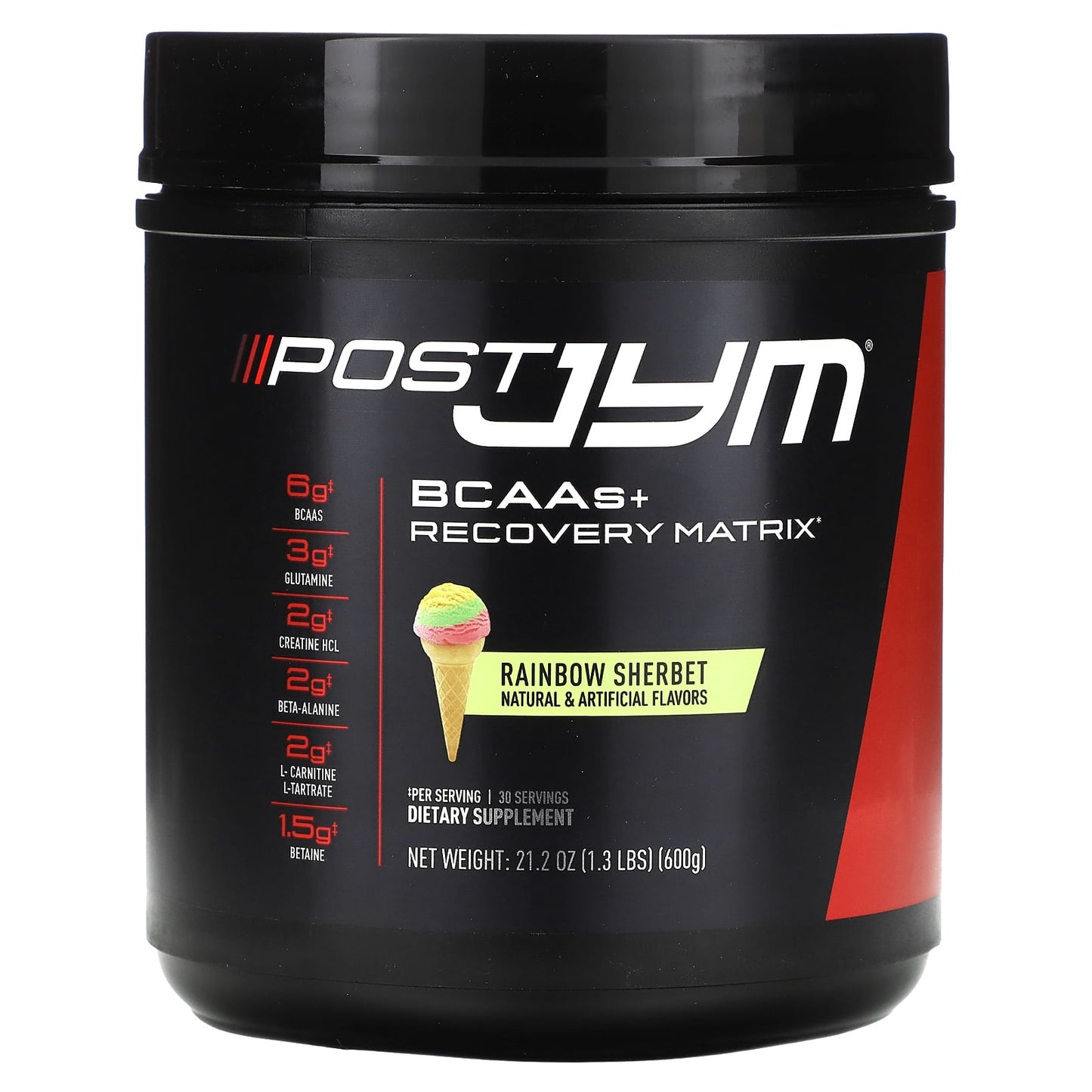 JYM Post JYM Recovery Matrix - Rainbow Sherbet, 1.3 lbs (600g) - Image 1