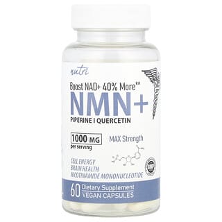 Boost NAD+ Levels Naturally with Nutri NMN+ Max Strength