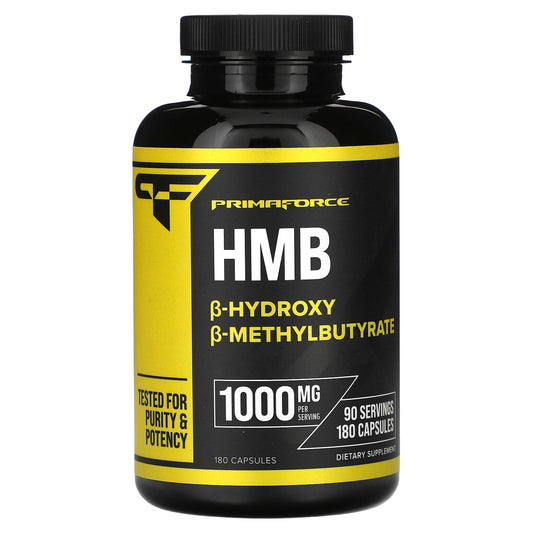 Primaforce, HMB, 180 Capsules (500 mg per Capsule) - Image 1