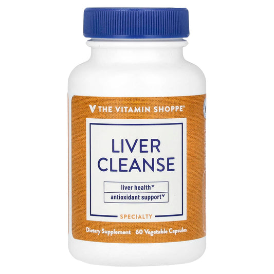 The Vitamin Shoppe, Liver Cleanse, 60 Vegetable Capsules - Image 1