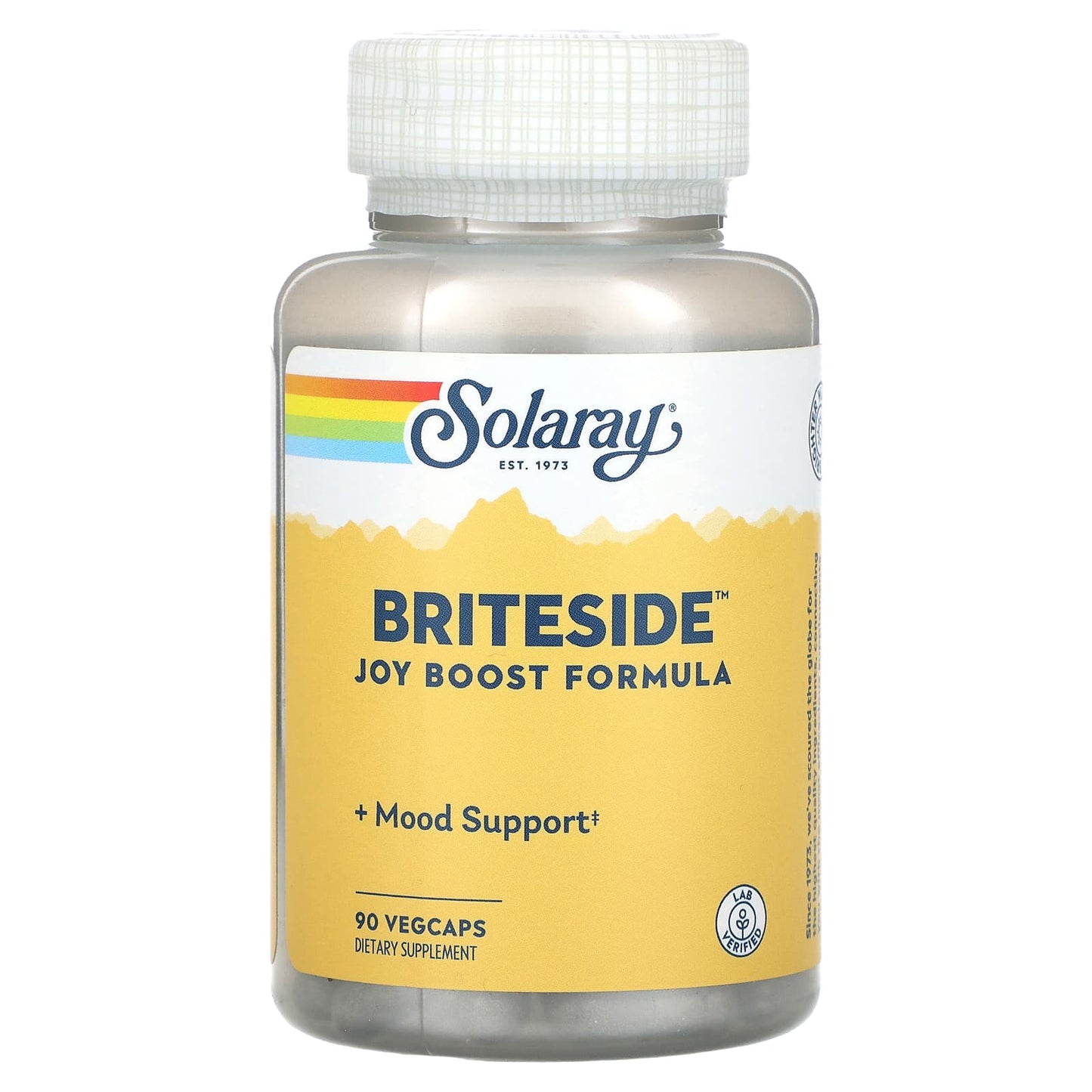 Solaray, Briteside, Joy Boost Formula, 90 VegCaps - Image 1