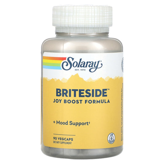Solaray, Briteside, Joy Boost Formula, 90 VegCaps - Image 1