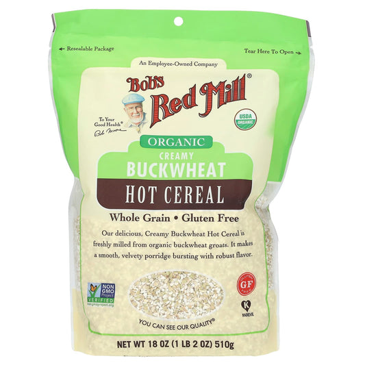Organic Creamy Buckwheat Hot Cereal | Gluten-Free, US Organic - Image 1