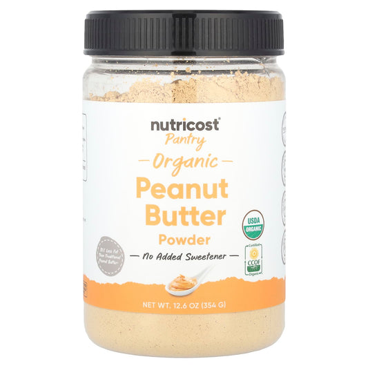 Nutricost, Pantry, Organic Peanut Butter Powder, 12.6 oz (354 g)