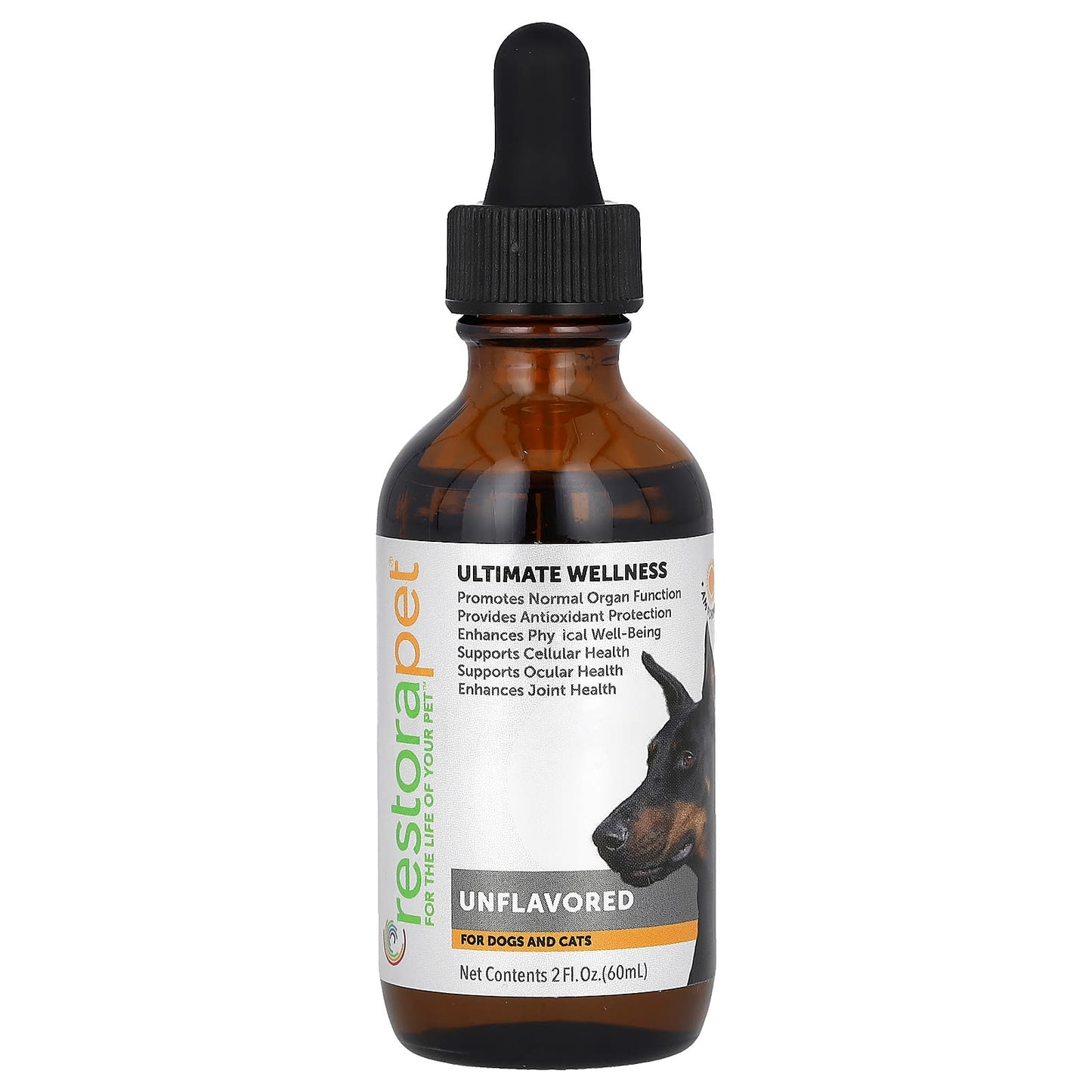 RestoraPet, Ultimate Wellness, For Dogs and Cats, Unflavored, 2 fl oz (60 ml) - Image 1