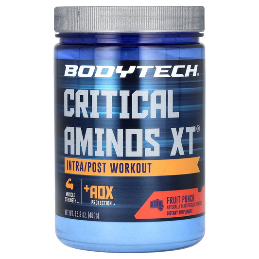 BodyTech Critical Aminos XT - Intra/Post Workout Recovery Supplement - Image 1