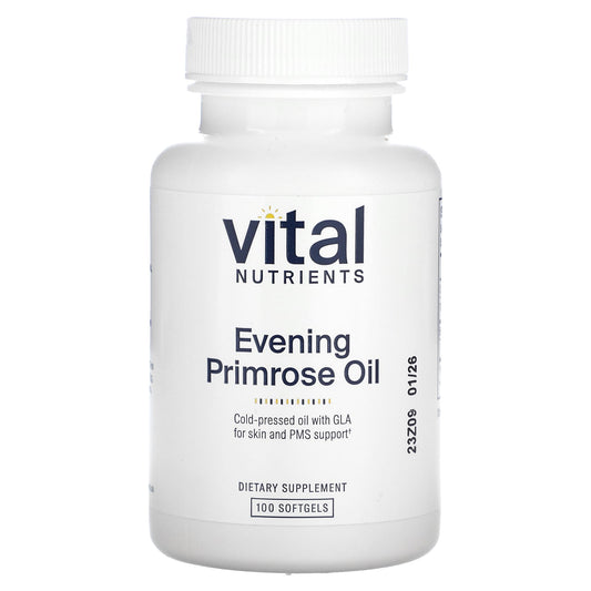 Vital Nutrients, Evening Primrose Oil , 100 Softgels - Image 1