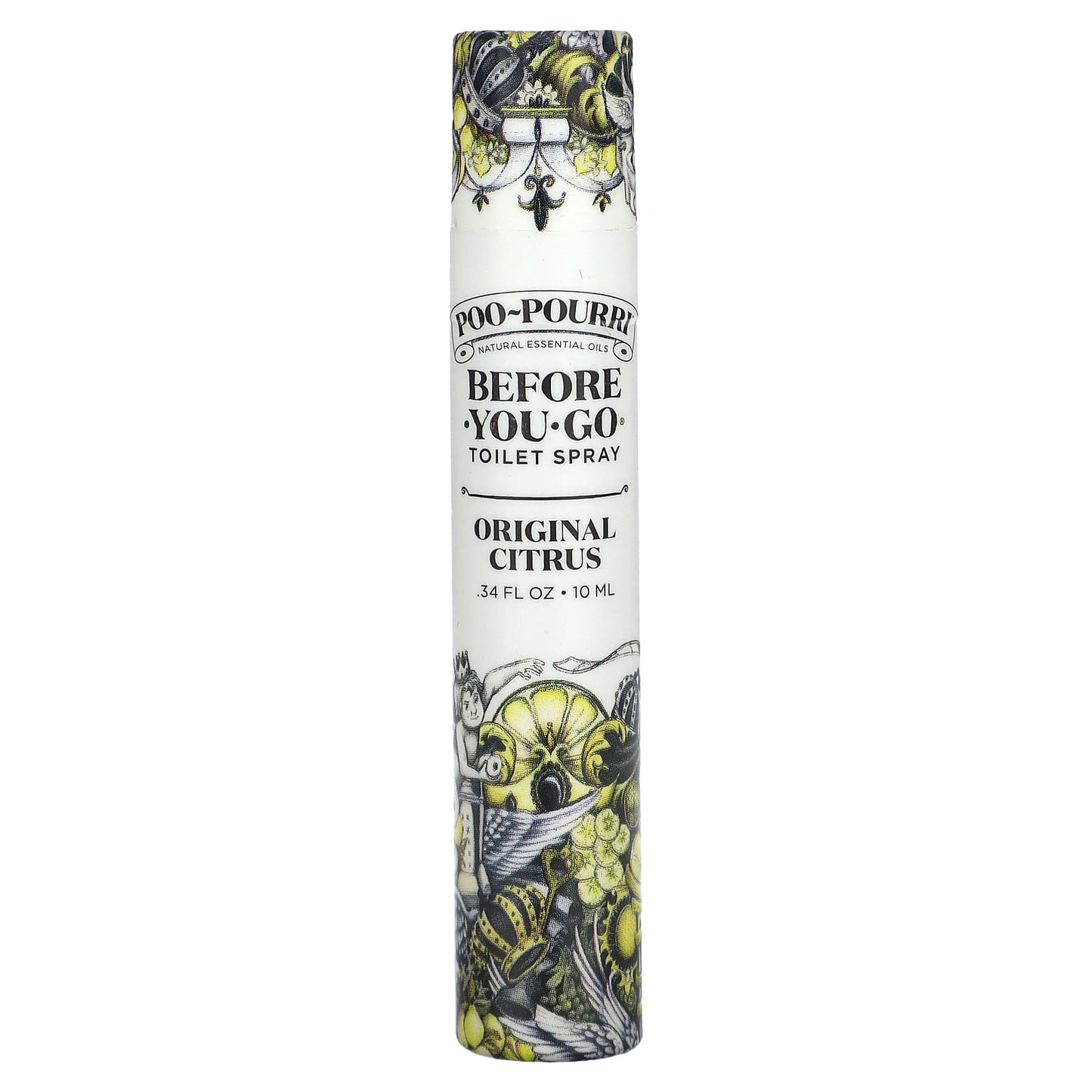Poo-Pourri, Before-You-Go® Toilet Sprays, Original Citrus, 0.34 fl oz (10 ml) - Image 1