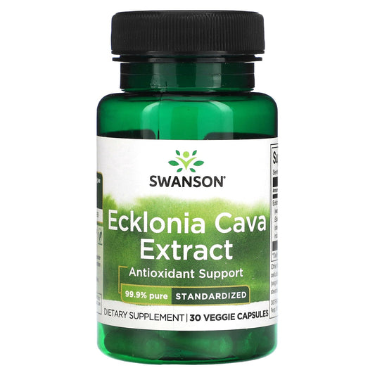 Swanson, Ecklonia Cava Extract, 30 Veggie Capsules (53 mg per Capsule) - Image 1