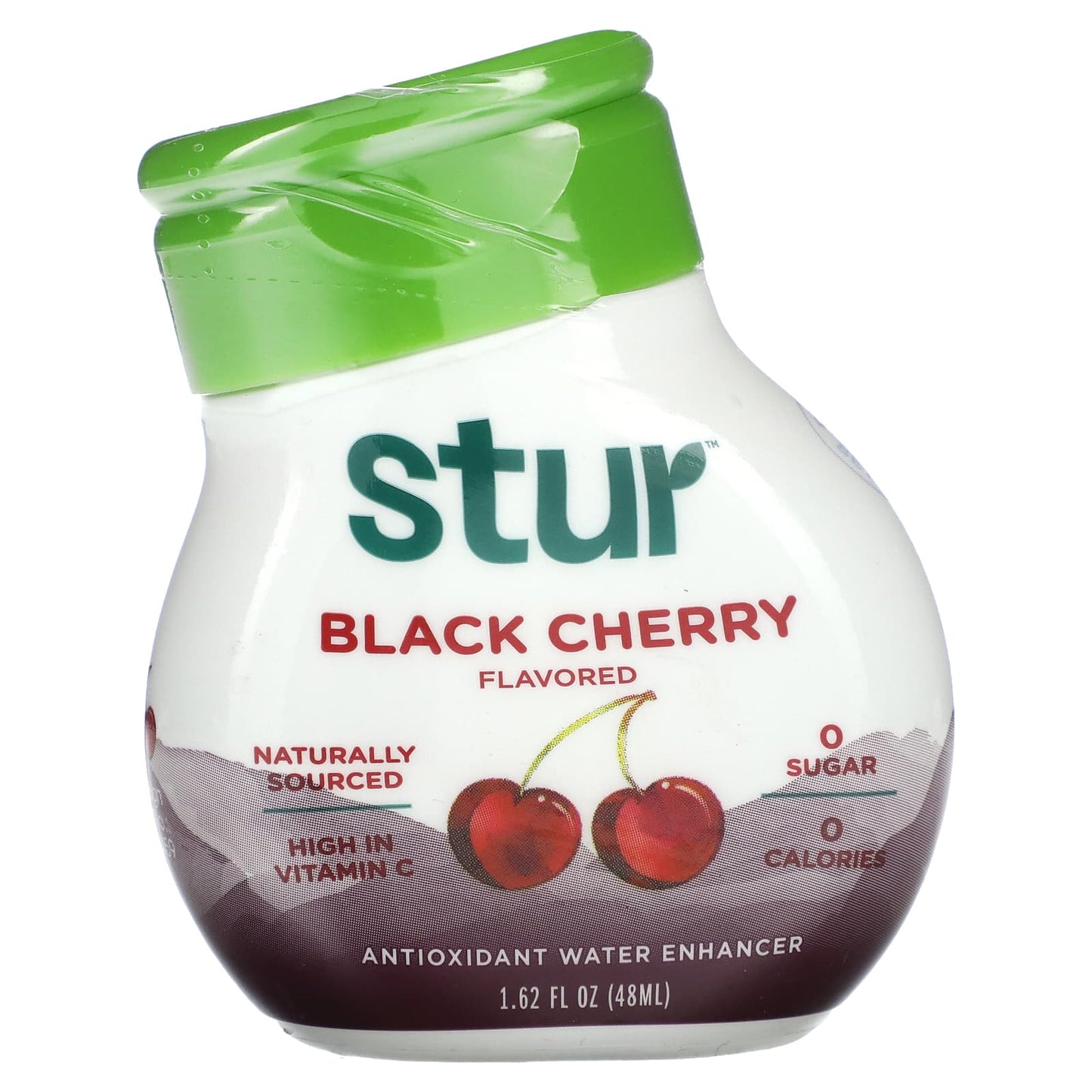 Stur, Antioxidant Water Enhancer, Black Cherry, 1.62 fl oz (48 ml) - Image 1