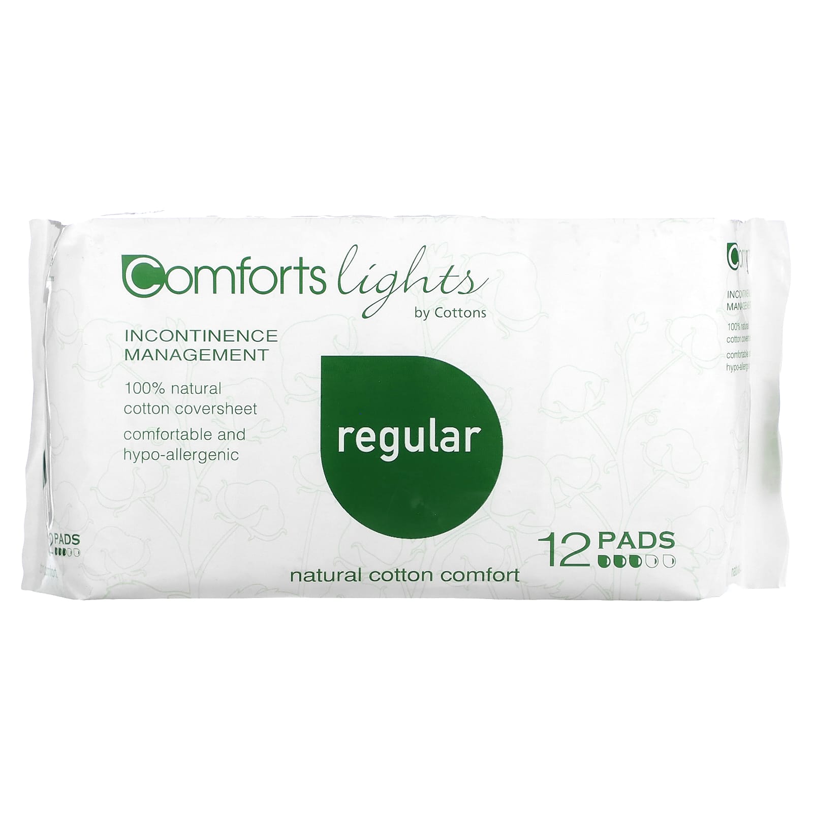 Natural Incontinence Management with Comforts Lights by Cottons - Image 1
