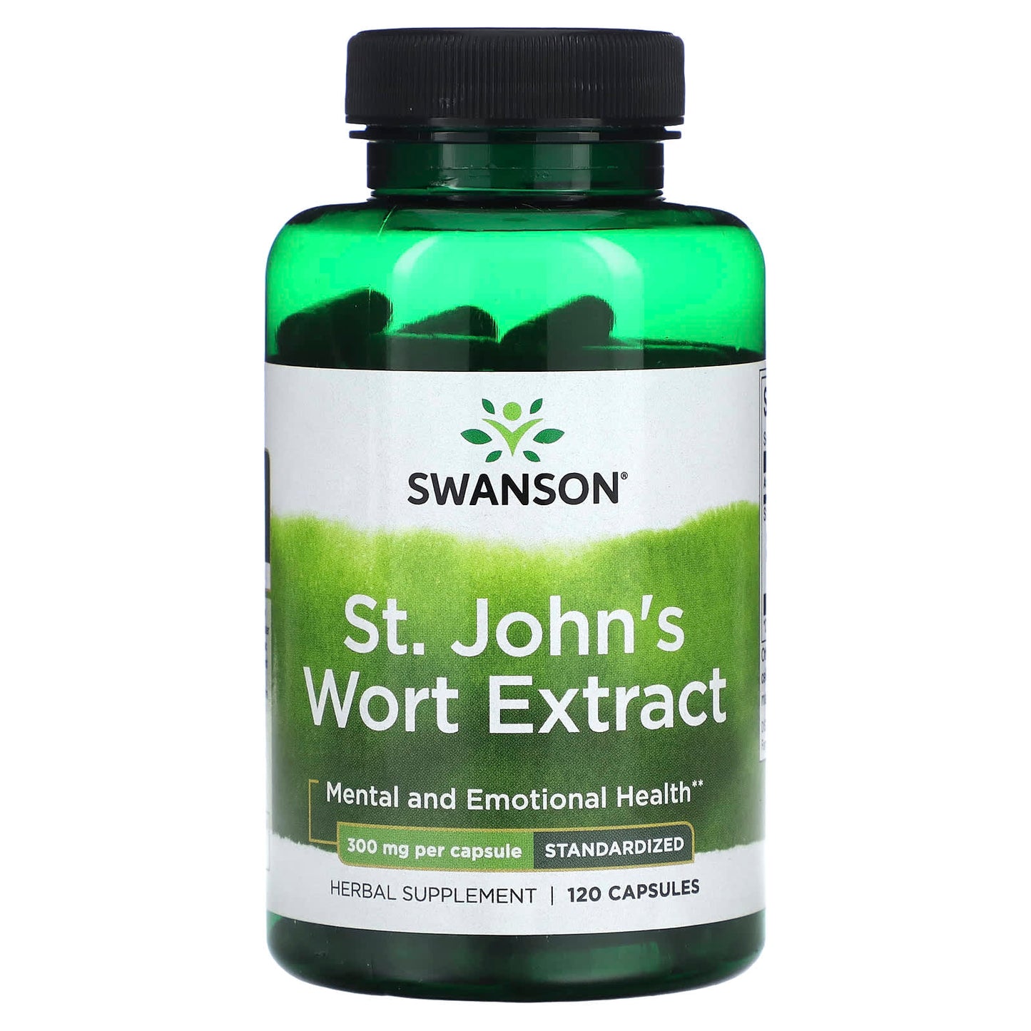 Swanson, St. Johns's Wort Extract, Standardized, 300 mg , 120 Capsules - Image 1