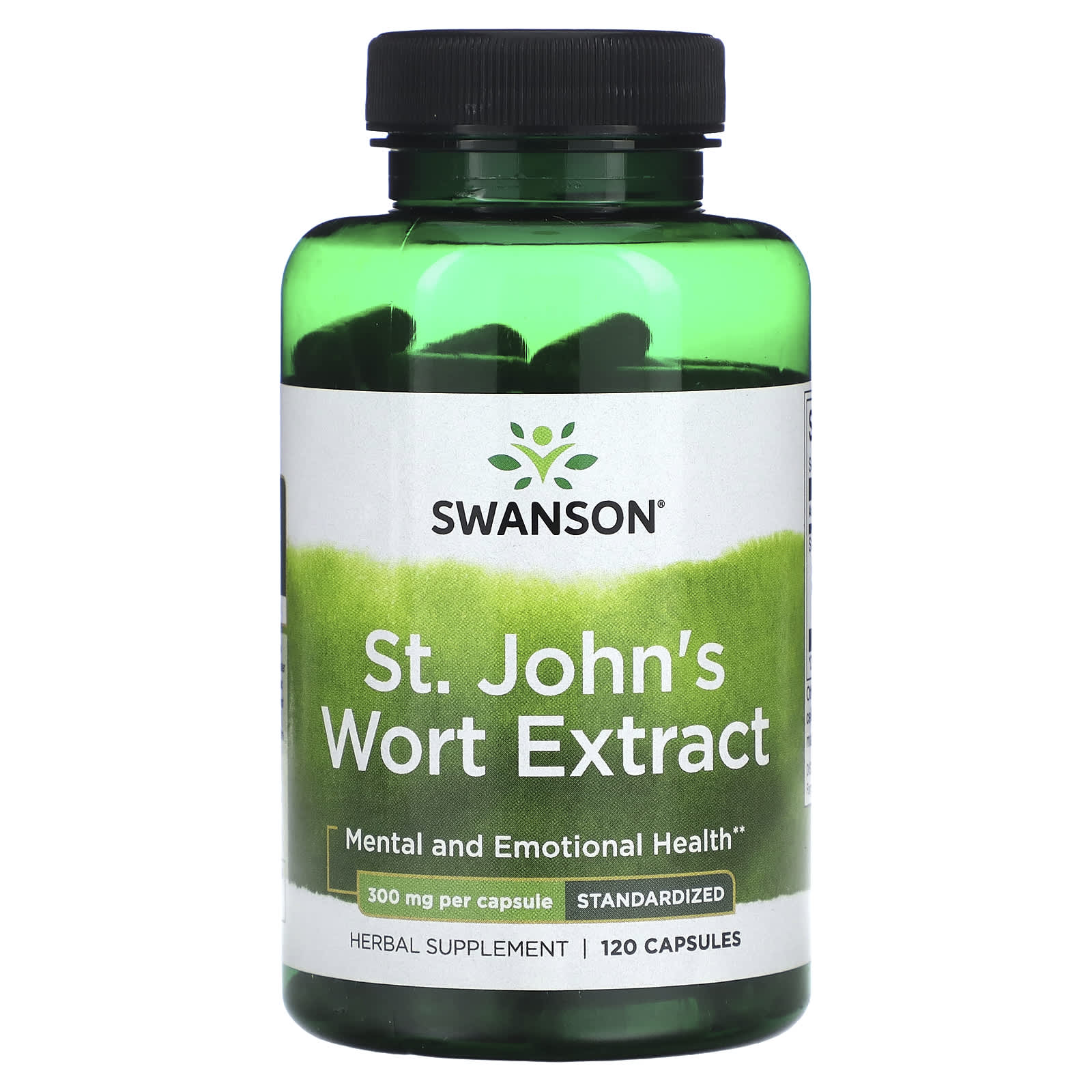 Swanson, St. Johns's Wort Extract, Standardized, 300 mg , 120 Capsules - Image 1