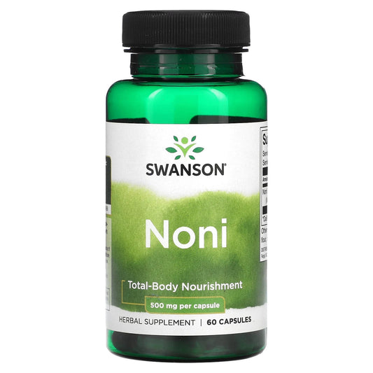 Swanson, Noni, 500 mg, 60 Capsules - Image 1