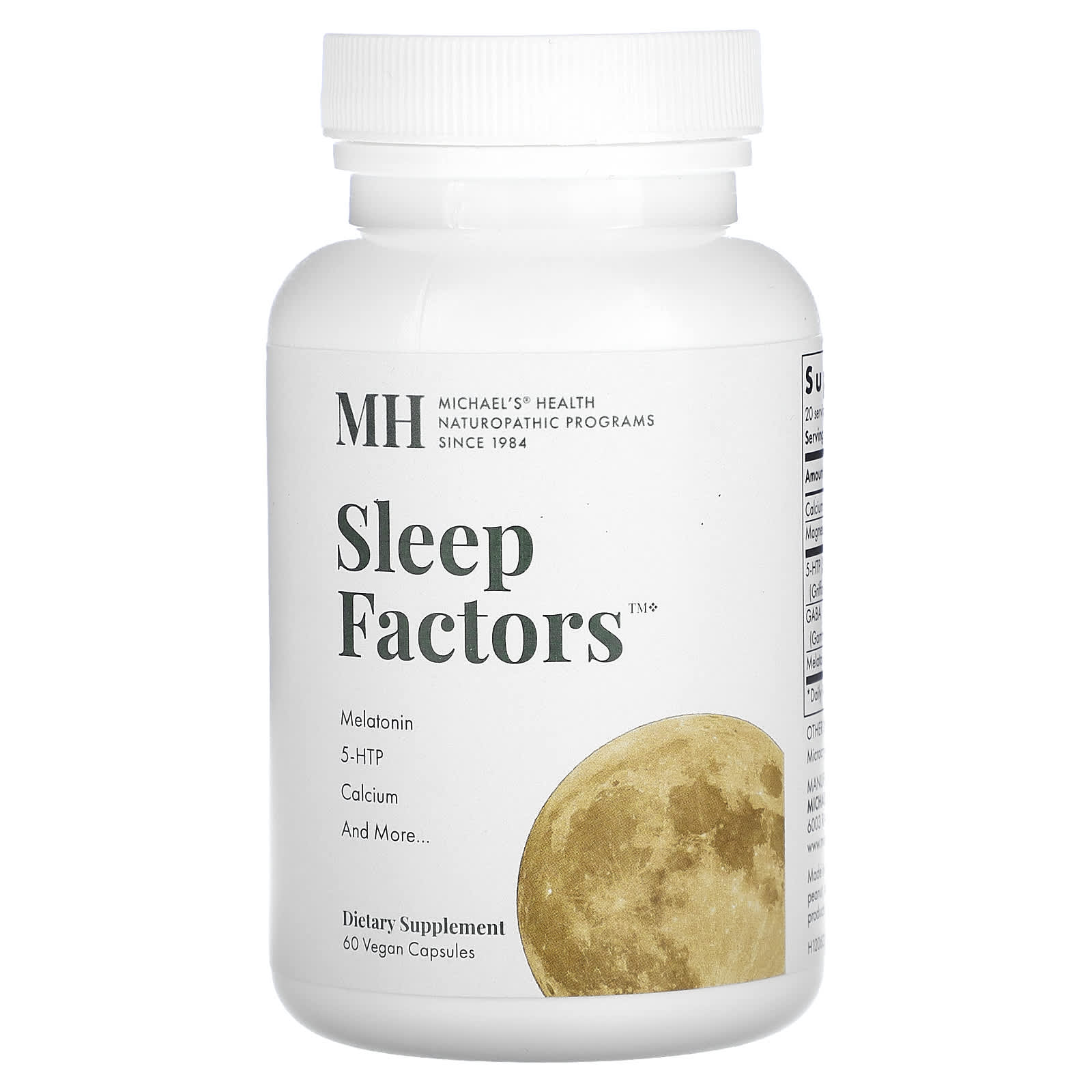 Michael's Health, Sleep Factors, 60 Vegan Capsules - Image 1