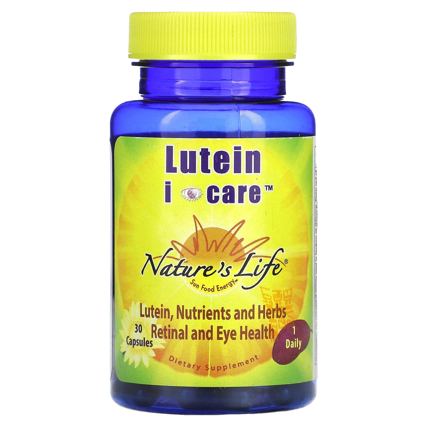 Nature's Life, Lutein I Care, 30 Capsules - Image 1