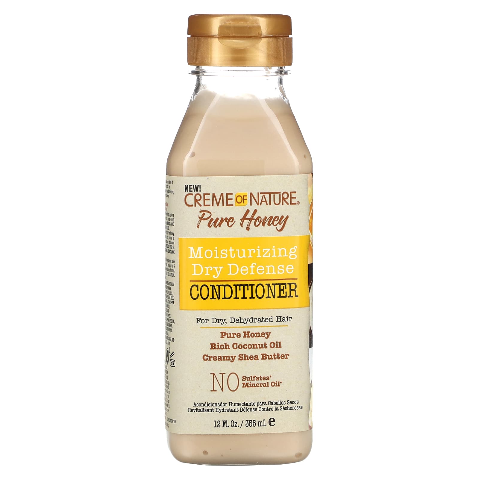 Pure Honey Moisturizing Conditioner for Dry Hair - 12 fl oz - Image 1